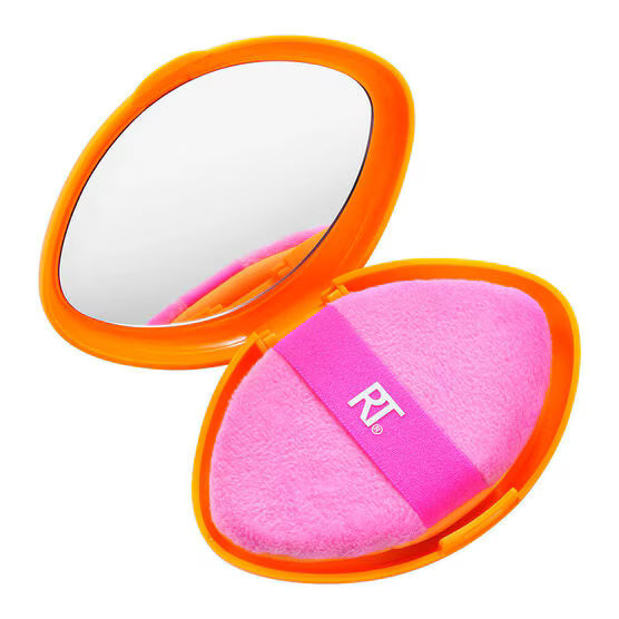 ESPONJA PUFF 2 EM 1 COM ESTOJO REAL TECHNIQUES