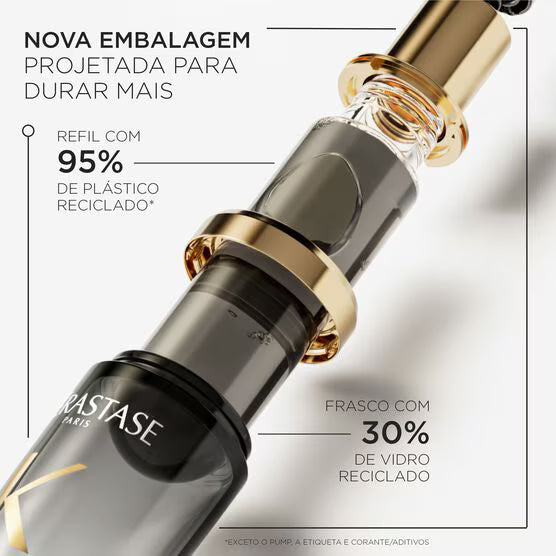 ÓLEO CAPILAR KÉRASTASE CHRONOLOGISTE L'HUILE DE PARFUM REVITALIZADOR REFILÁVEL - 75 ML