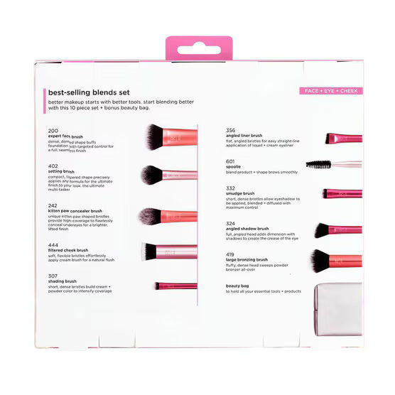 KIT DE PINCÉIS REAL TECHNIQUES BEST-SELLING BLENDS