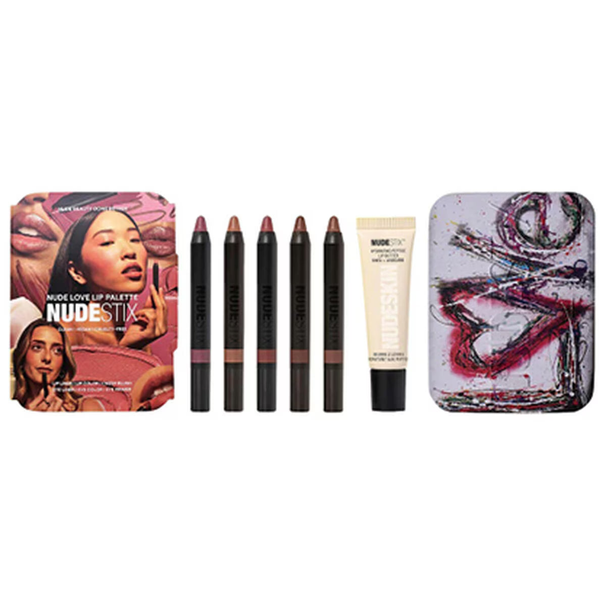 KIT PARA LÁBIOS NUDESTIX NUDE LOVE PALETTE